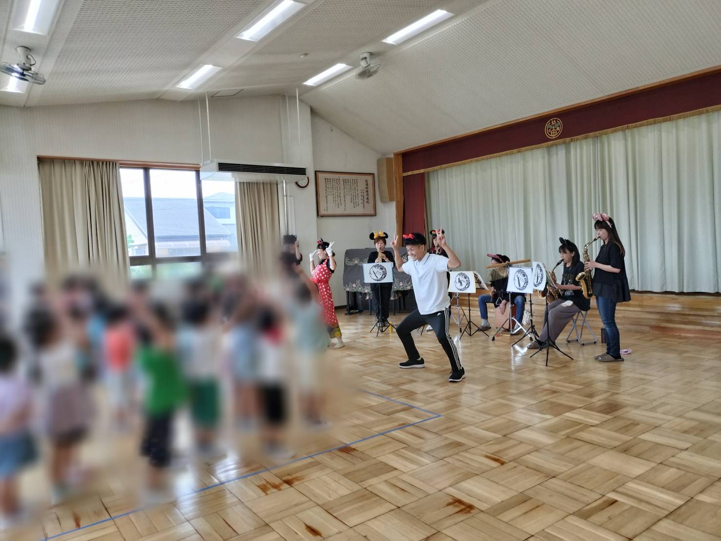 おひさまハーモニー半田市花園幼稚園訪問演奏