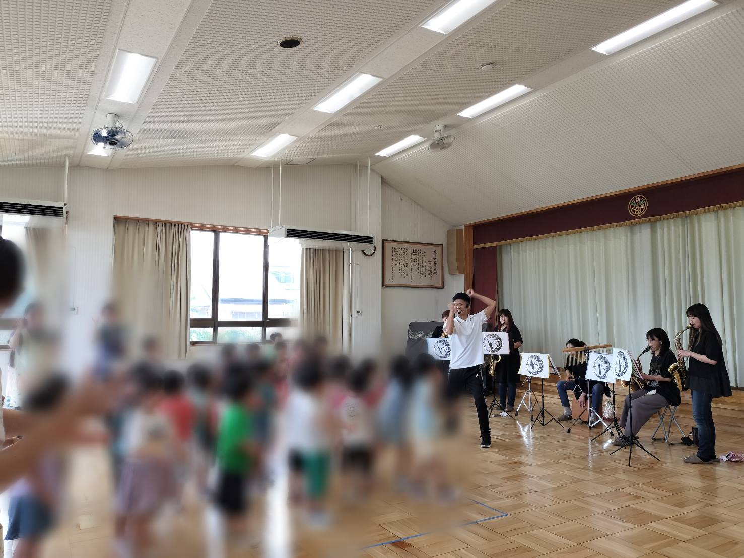 おひさまハーモニー半田市花園幼稚園訪問演奏