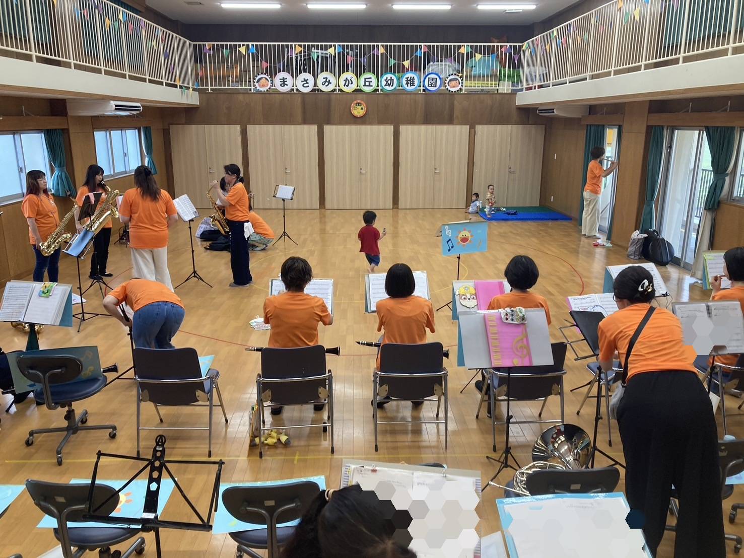 おひさまハーモニー知多市まさみが丘幼稚園訪問演奏