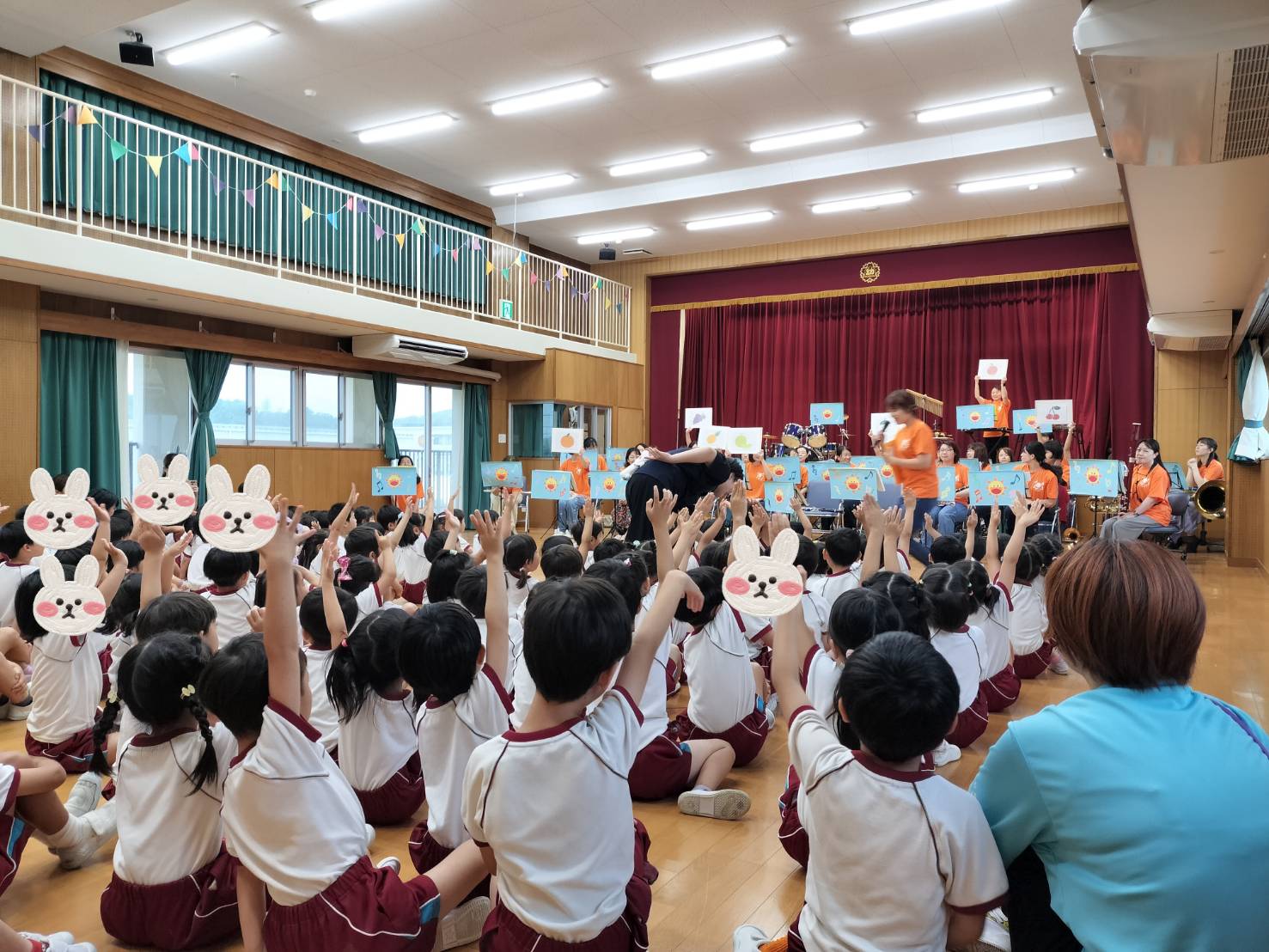 おひさまハーモニー知多市まさみが丘幼稚園訪問演奏
