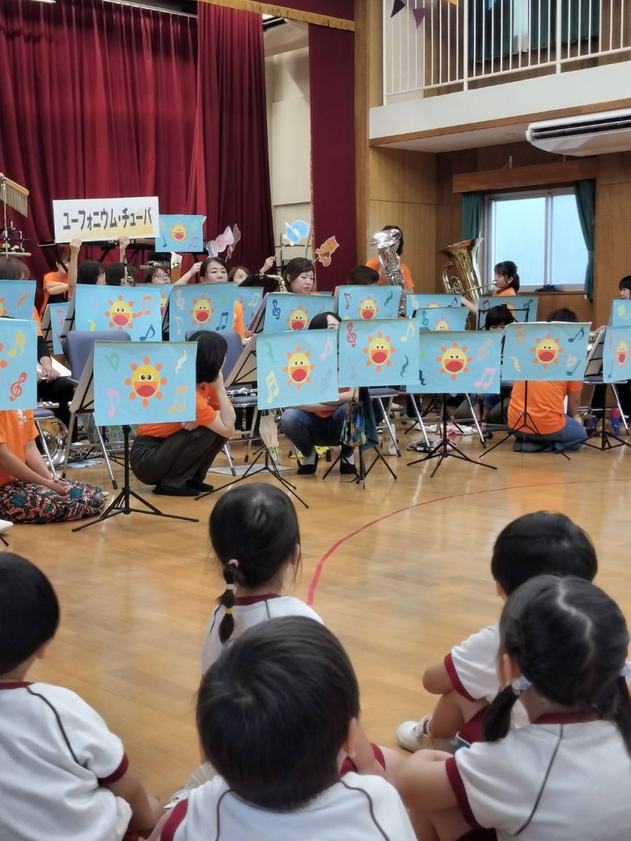 おひさまハーモニー知多市まさみが丘幼稚園訪問演奏