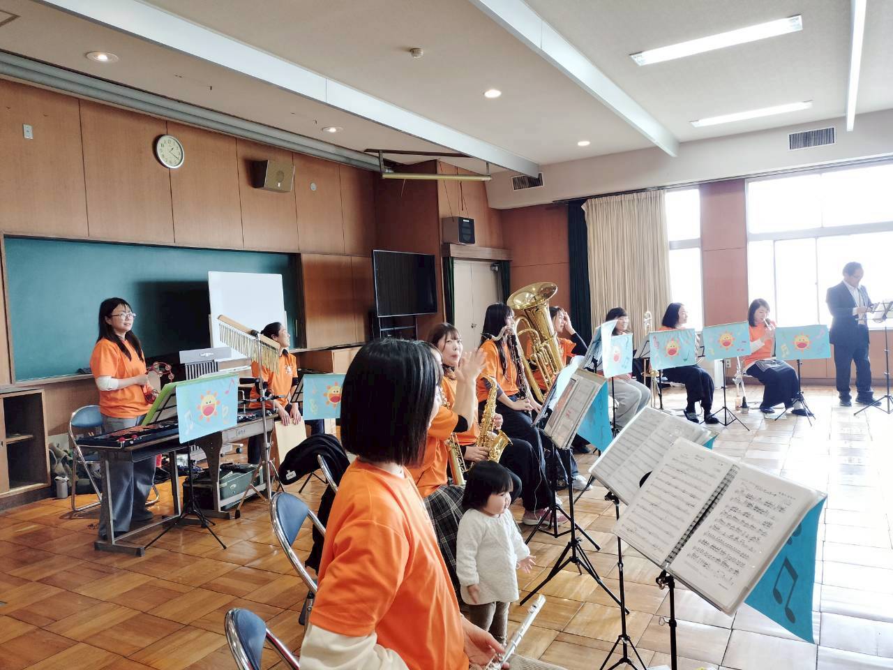 ママブラスおひさまハーモニー常滑西小学校アンサンブル