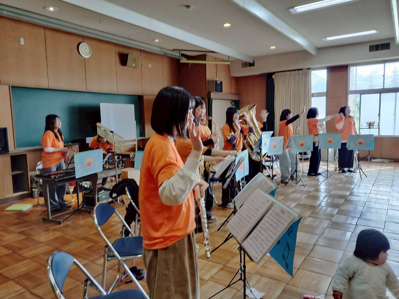ママブラスおひさまハーモニー常滑西小学校アンサンブル