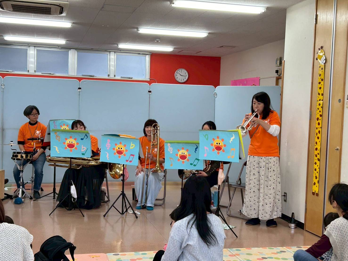 ママブラスおひさまハーモニー武豊町南部子育て支援センターアンサンブル