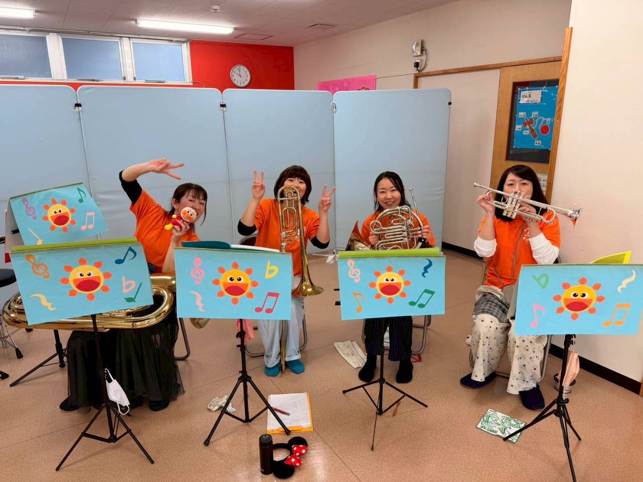 ママブラスおひさまハーモニー武豊町南部子育て支援センターアンサンブル