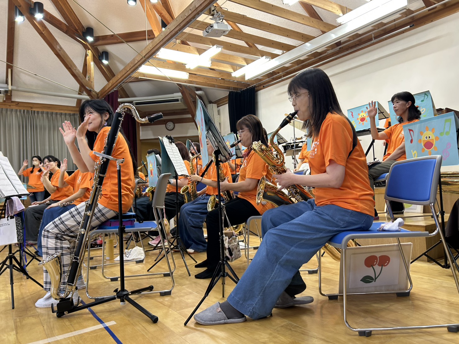 ママブラスおひさまハーモニー波の音こども園常滑市