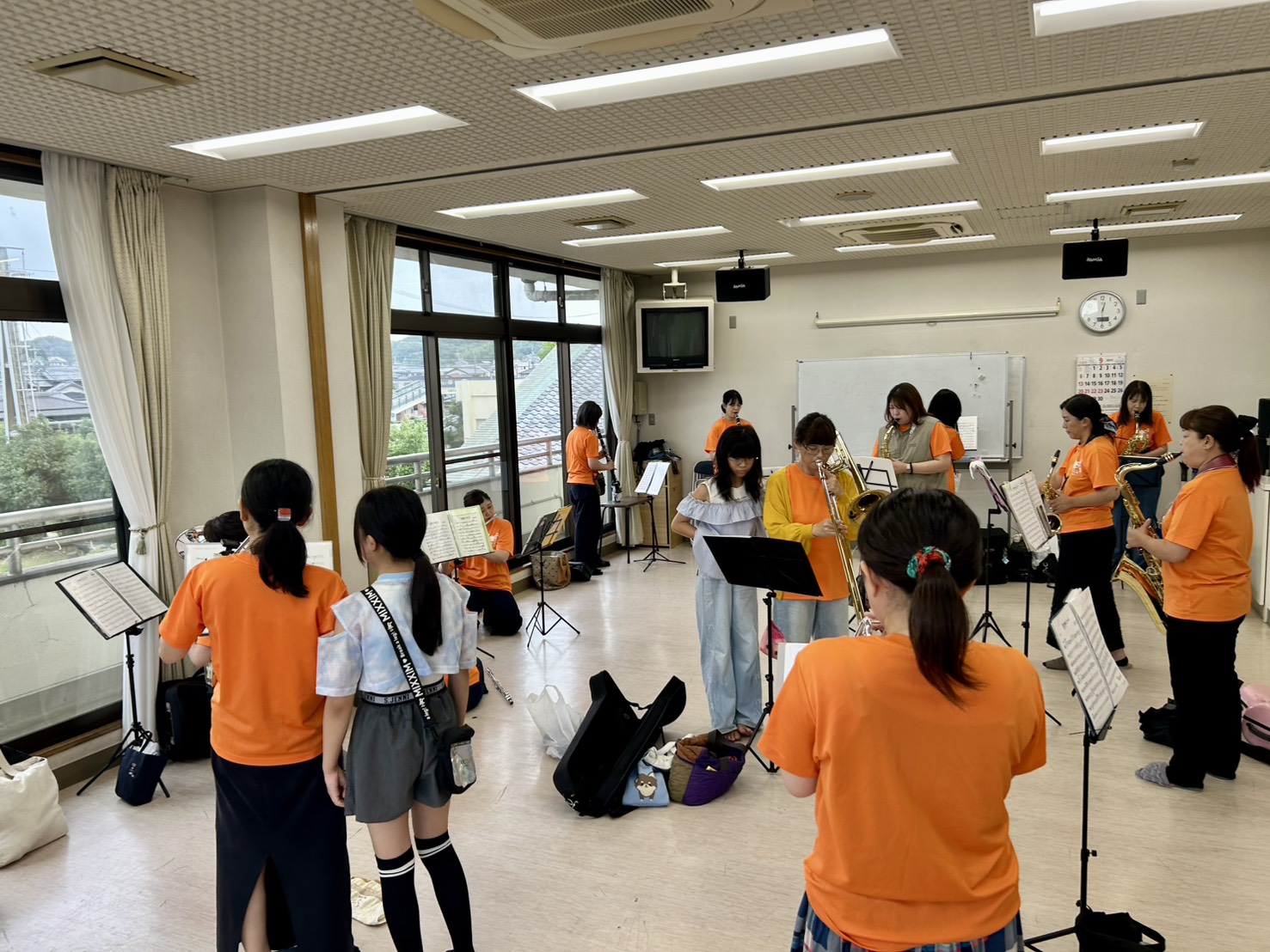 ママブラスおひさまハーモニー半田市板山公民館敬老会